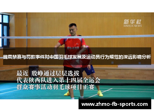 魏震禁赛与罚款事件对中国羽毛球发展及运动员行为规范的深远影响分析